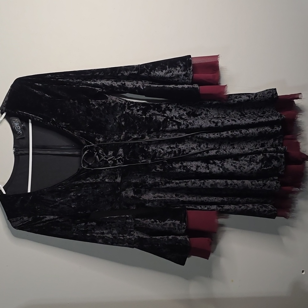 Dollskill Widow Witchy Renaissance Dress